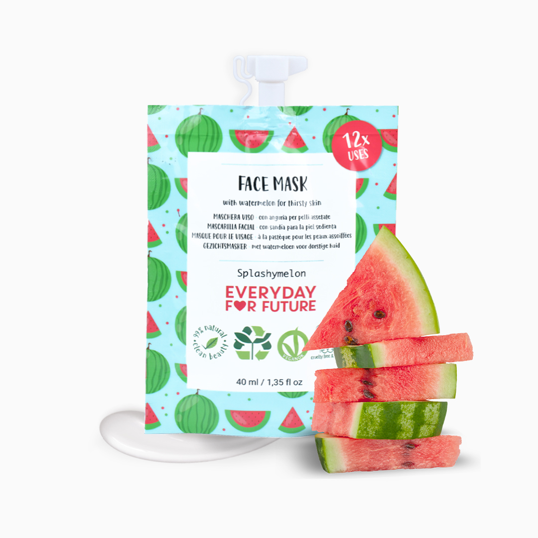 Maschera viso idratante con estratto di anguria