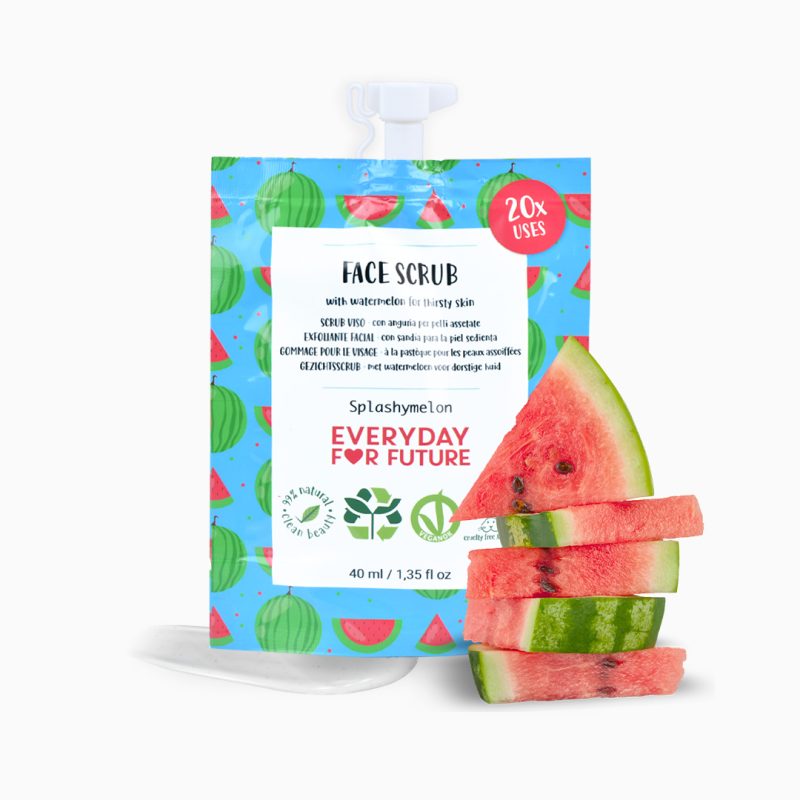 Scrub viso idratante con estratti di anguria