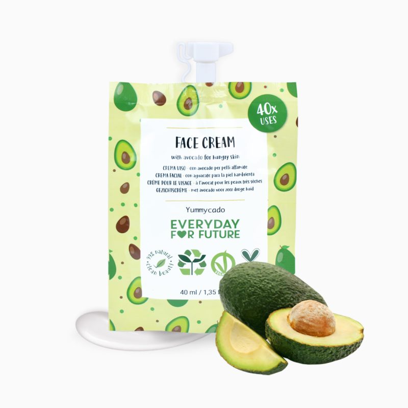Crema viso nutriente con estratto di olio di avocado
