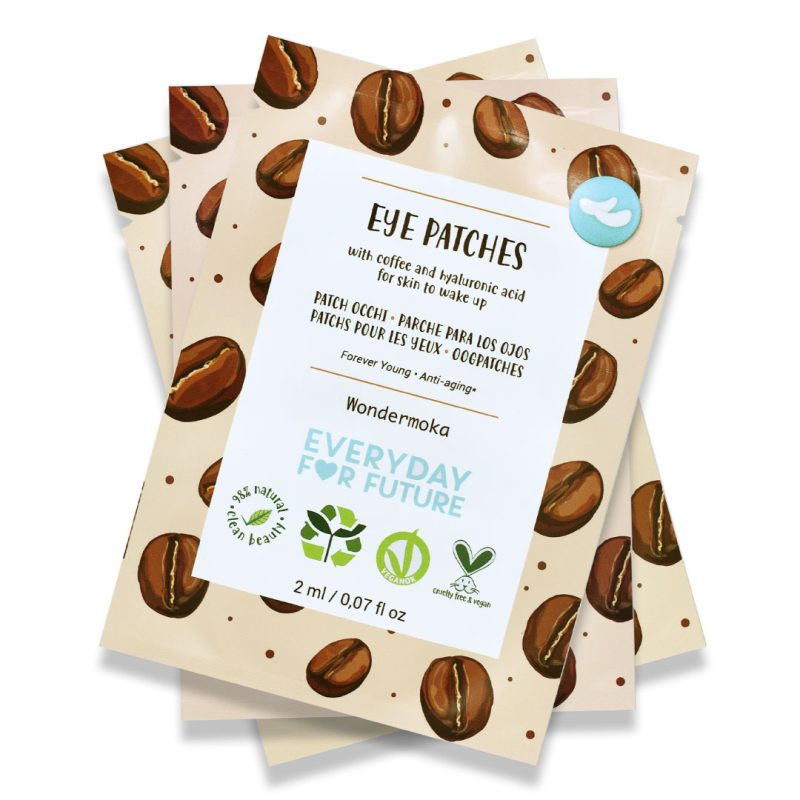 Patch Occhi Wondermoka con estratti di olio di caffè
