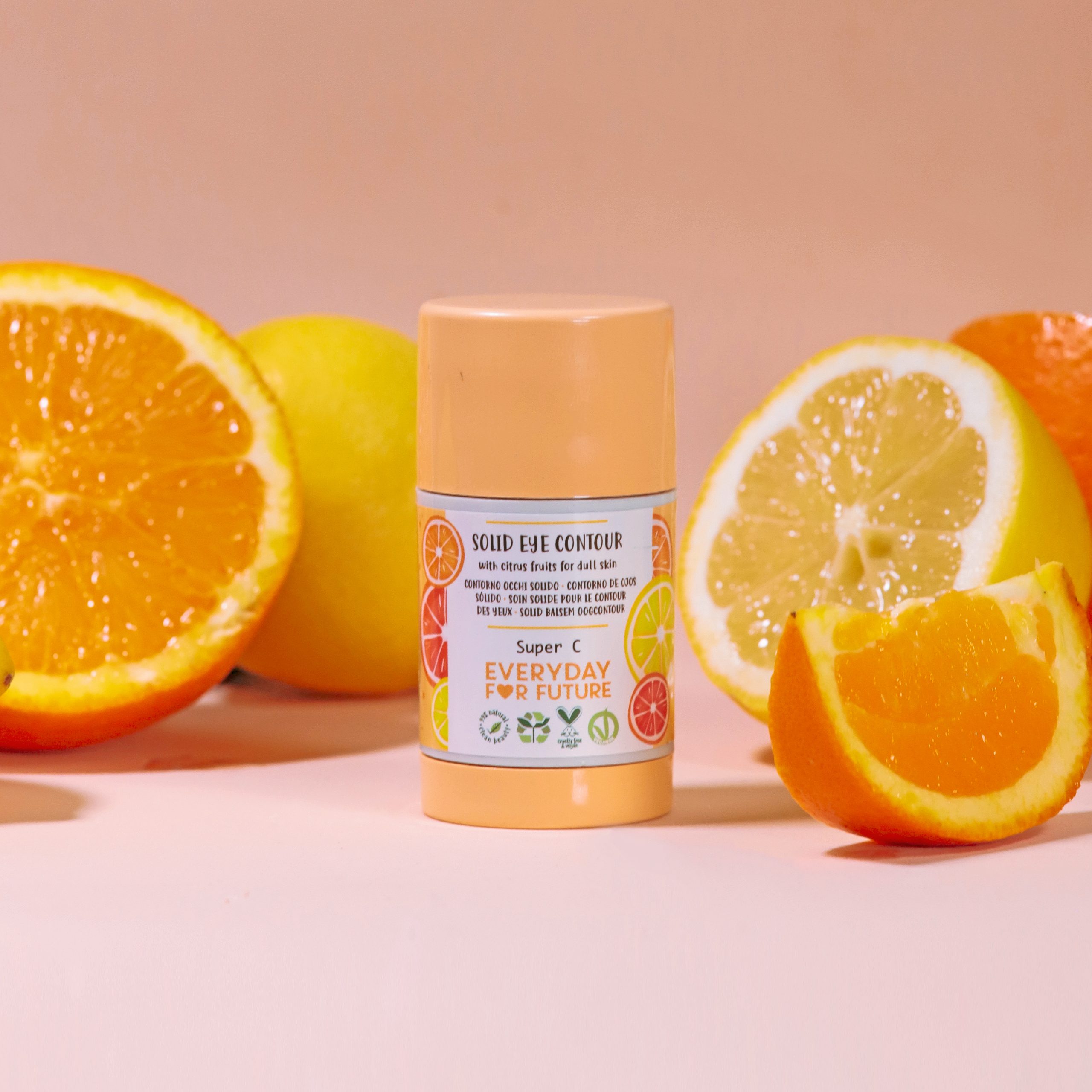 Contorno occhi solido illuminante Super C con estratto di agrumi