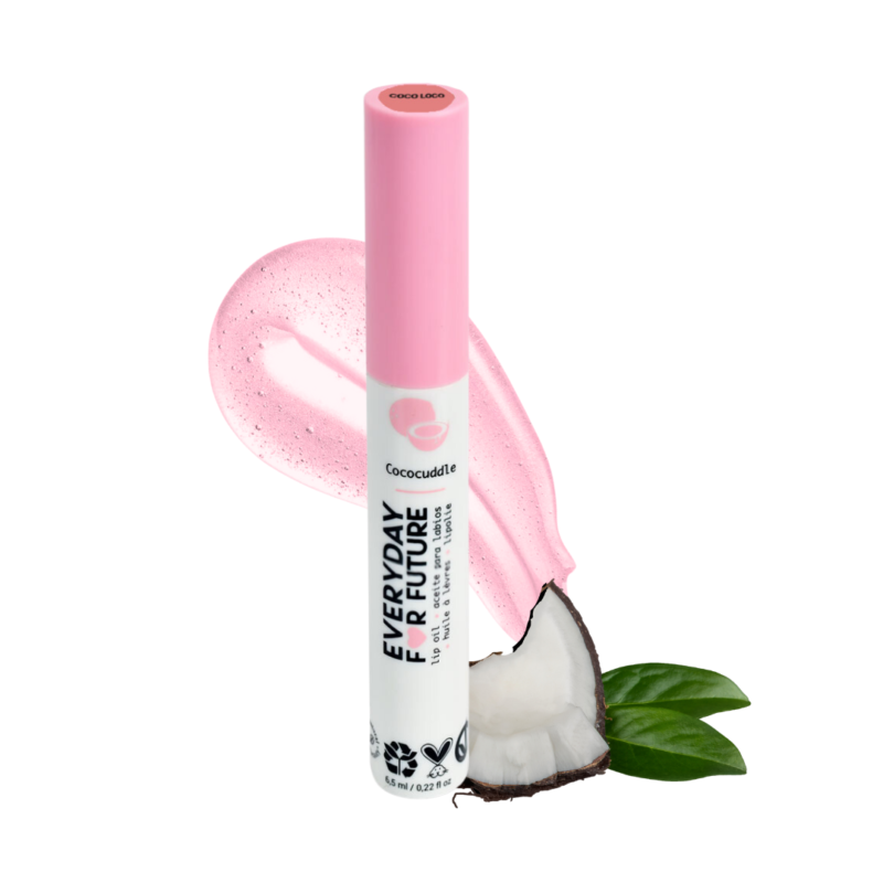 Lip oil con estratto di olio di cocco