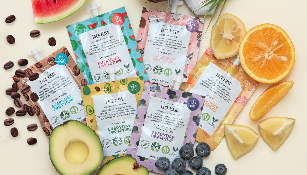 Clean Beauty - Maschere viso fruttate, vegane, cruelty-free e con ingredienti naturali